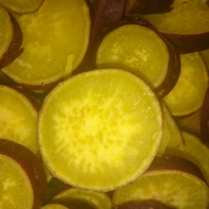 さっぱり！サツマイモのレモン煮